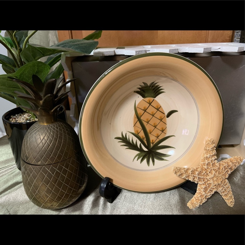Pineapple Ceramic Bowl Set